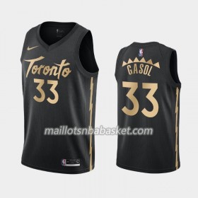 Maillot Homme Toronto Raptors Marc Gasol 33 2019-20 Nike City Edition Swingman